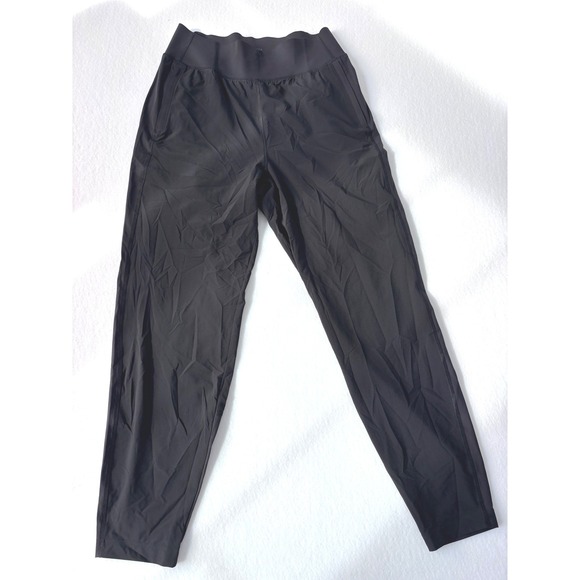 Athleta Run With It Pant Black Athletic Joggers Travel Athleisure Small NWOT - Picture 3 of 11